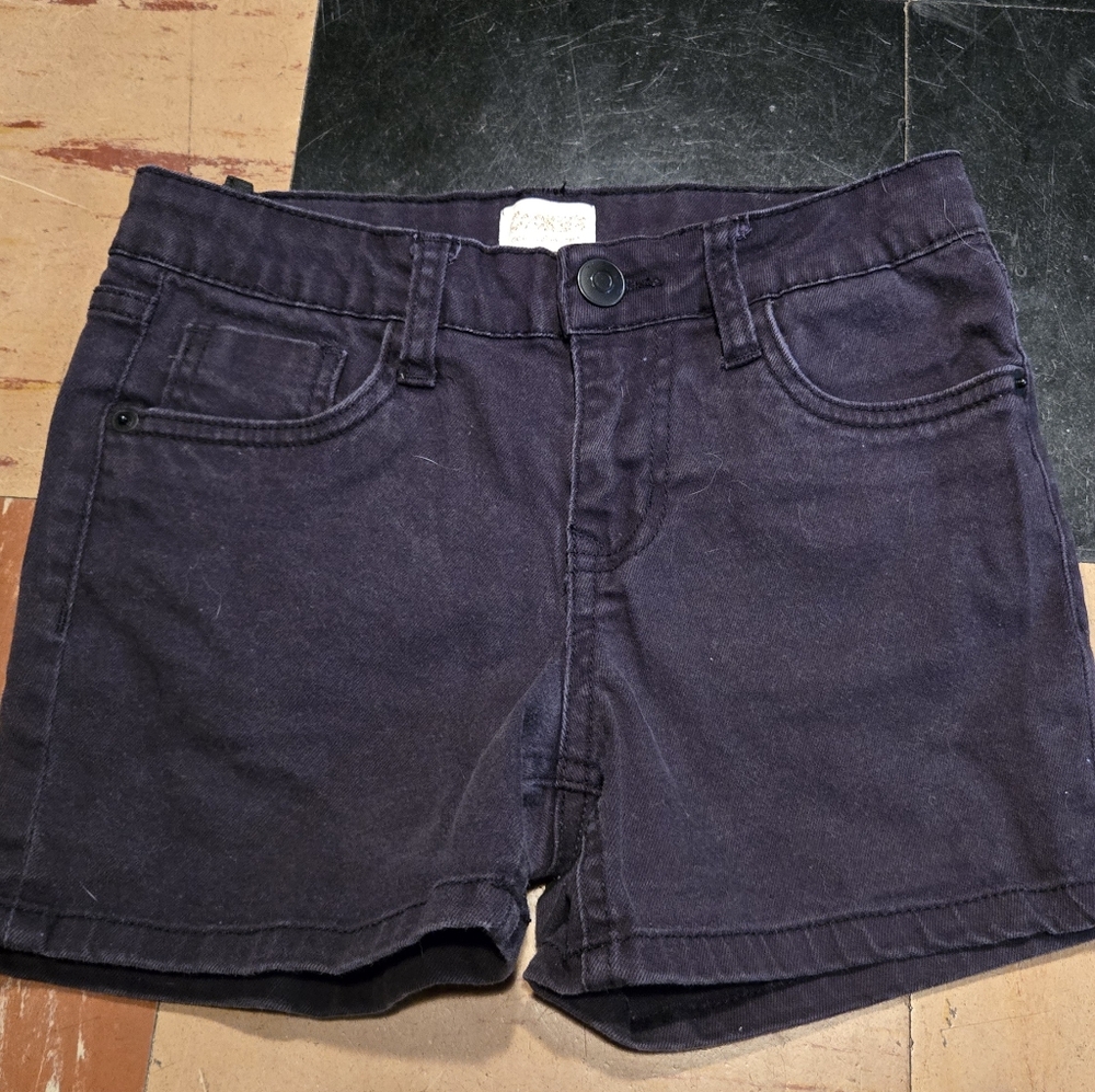 Cookies Black Denim Jean Shorts In A Youth Girl Size 10 GUC